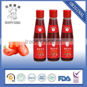 Chinese Brand Best Tomato Sauce/Ketchup in Glass Bottle Wholesale