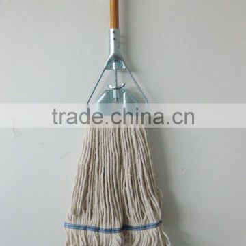 mops with metal socket wood stick