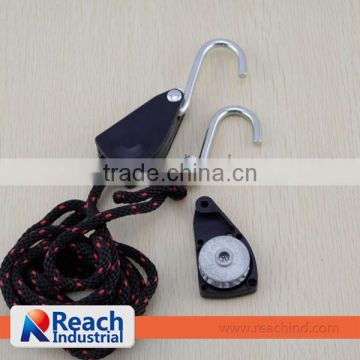 Metal Pulley 1/4" Rope Ratchet