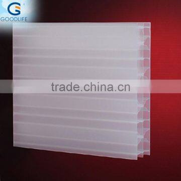 China factory 8' * 4' 10mm polycarbonate greenhouse for shed