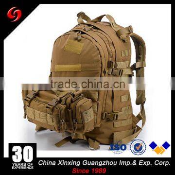 New design Camo Camping Military Shoulder Bag Custom Waterproof Hiking Backpack