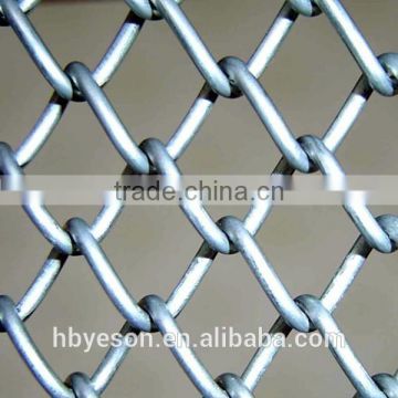 galvanized pvc coated chain link fence colored chainlink systems (ISO9001)
