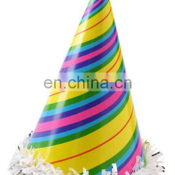 CG-16 Party hat rainbow paper hat birthday hat