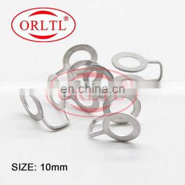 ORLTL 10mm Shim Kit Injector Nozzle Copper Washer Injection Shim Copper Pad For Denso Common Rail Injector 5pc/bag