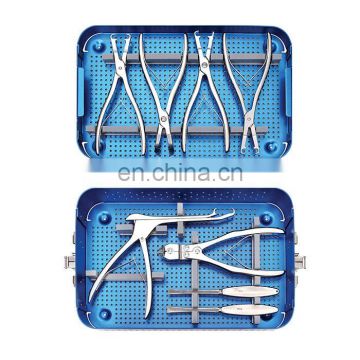 Orthopedic Surgical Instruments Titanium Rib Plate Instrument Set for Trauma Surgery