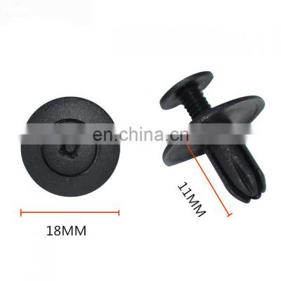 High Quality plastic fastener - plastic rivets - round 6mm - automotive plastic rivets clip