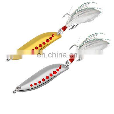 Worm Shaped Leech Shaped Spoon 2.5/3.5/5/7.5/10/15/20/25g Fishing lure Metal Lure Freshwater Saltwater for Trout Seabass Carp