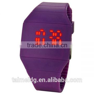 Top design kids silicone led watches