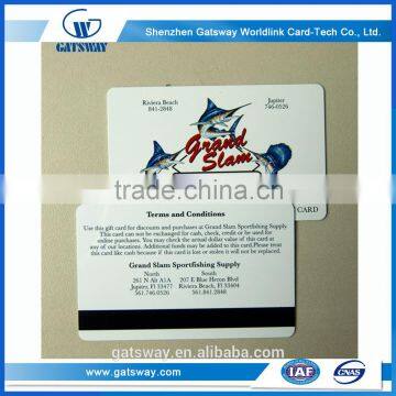 2015 Factory Price Free Design Best Material PVC card Vip Magnetic Stripe Cards