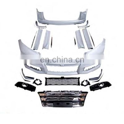 Retrofit Front Grille Bumper New Body Kits Side Fender Lip Accessories For Honda Odyssey Style P104