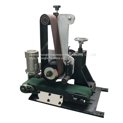 Multifunctional industrial belt sander Aluminum copper belt sander edge grinding and polishing machine