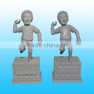 Miniature toys pvc charactor figurines for board games
