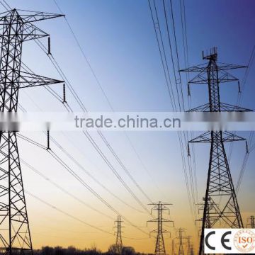 Factory Galvanized electricity transmission tower