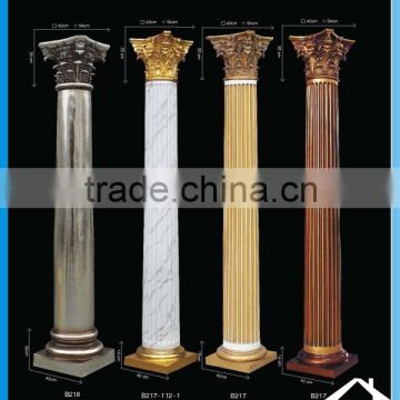 Fiberglass decorative modern columns