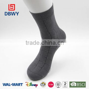 Custom 100% organic fancy cotton men socks