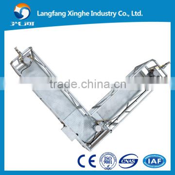 L TYPE hot galvanized steel aerial work platform / hanging cradle