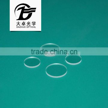 Optical flat window lens for cleaning dust