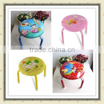 Stackable Soft Kids Foam Sitting Baby Low Chair with PU Leather