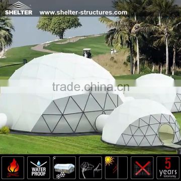 400 Seater Long Life Span Geodesic Dome Tents