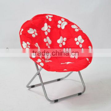 delicate moon chair with decorative pattern ,cheap folding moon chairs-ST72