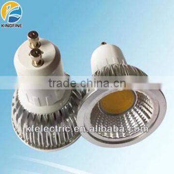 High quality gu10 COB LED spotlight 4w aluminum 400lm cob led spotlight