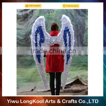 Wholesale Christmas decorations large feather angel wings fancy adult fairy wings