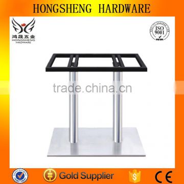 Stainless steel table frame iron and steel for coffee table