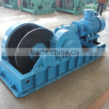 12 ton electric underground prop-pulling slow winch mining equipment