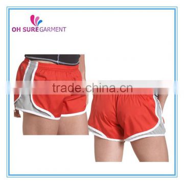 100% polyester dry fit sports shorts for men
