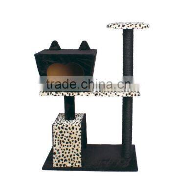 leopard cat tree scratcher 2015 new product for cat