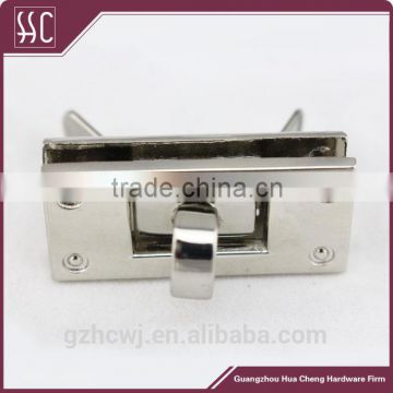 Guangzhou wholesale swing lock metal bag twist lock,luggage twist lock