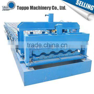 China manufacturer metal cheap glazed tile equipment