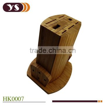 Carbonized bamboo folder knife holder