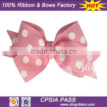 Wholesale 3" Pink Basic Boutique Hair Bows