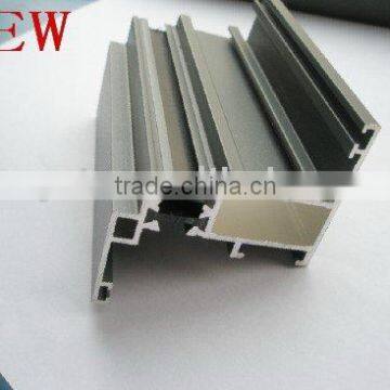 Anodized aluminum profile for windows