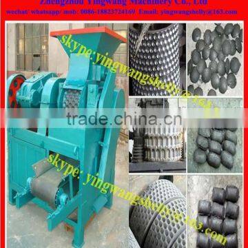 Roller presser egg ball pillow square shape coal moulding machine