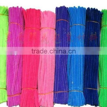 Wonderful ornaments of Colorful Chenille Stem Classpack /wire pipe cleaner