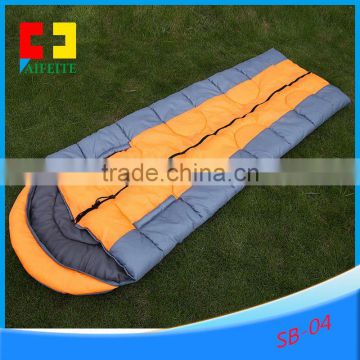 Camping / outdoor Camo down sleeping bag feather silk banana sleeping bag