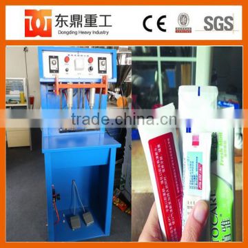 Easy operation cosmetic plastic tube sealing machine with date printing function