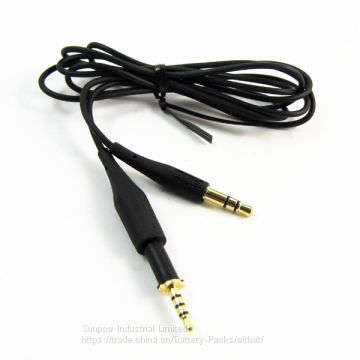 Audio Cable For AKG K450 K451 K480 Q460 Headphone Earphone