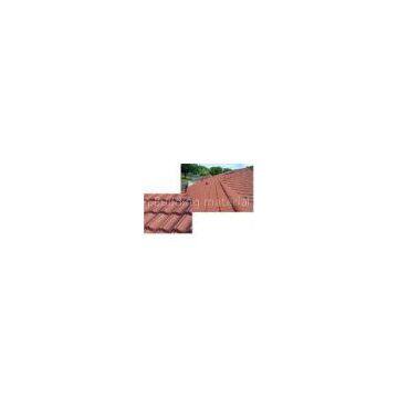 Classic durable Stone Coated Metal Roofing Tile , Exterior architectural roofing shingle