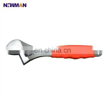 NEWMAN C1037 Satin Finish Orange Pvc Grip multi function tool adjustable wrench