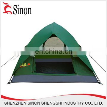 Wholesale 1-2 person customize color and size outdoor aluminum big living area camping tent