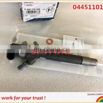 Genuine Common rail injector 0445110189, 0445110190 for 5080300AA, 6110701687, A6110701687