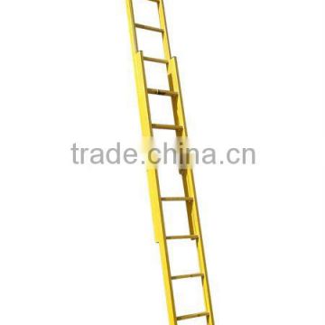 High strength FRP/GRP fiberglass extension ladder