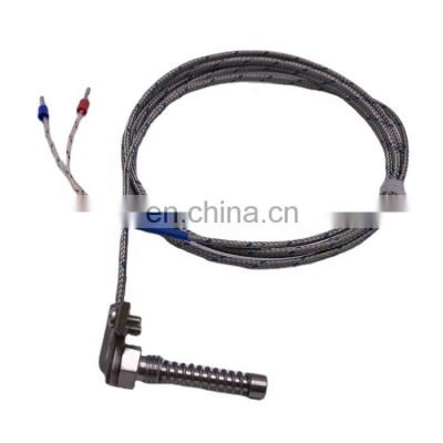 Probe length 47mm for K type pressure spring fixed thermocouple /temperature sensor