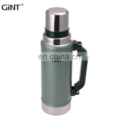 GiNT 1.25L Camping Fishing Traveling Stainless Steel Camping Kettle Vacuum Flask Insulated Water Bottle with Good Quality