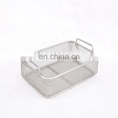 stainless steel wire mesh washing basket/metal basket strainer