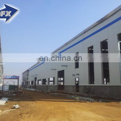 China prefabricated industrial steel structure warehouse building construction low costs house for Philippines