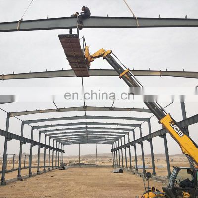2021 Cheap Steel Portal Frame Prefabricated Wide Span Warehouse Steel Structure
